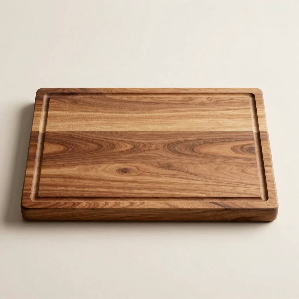 Hand-Carved Teak Cutting Board