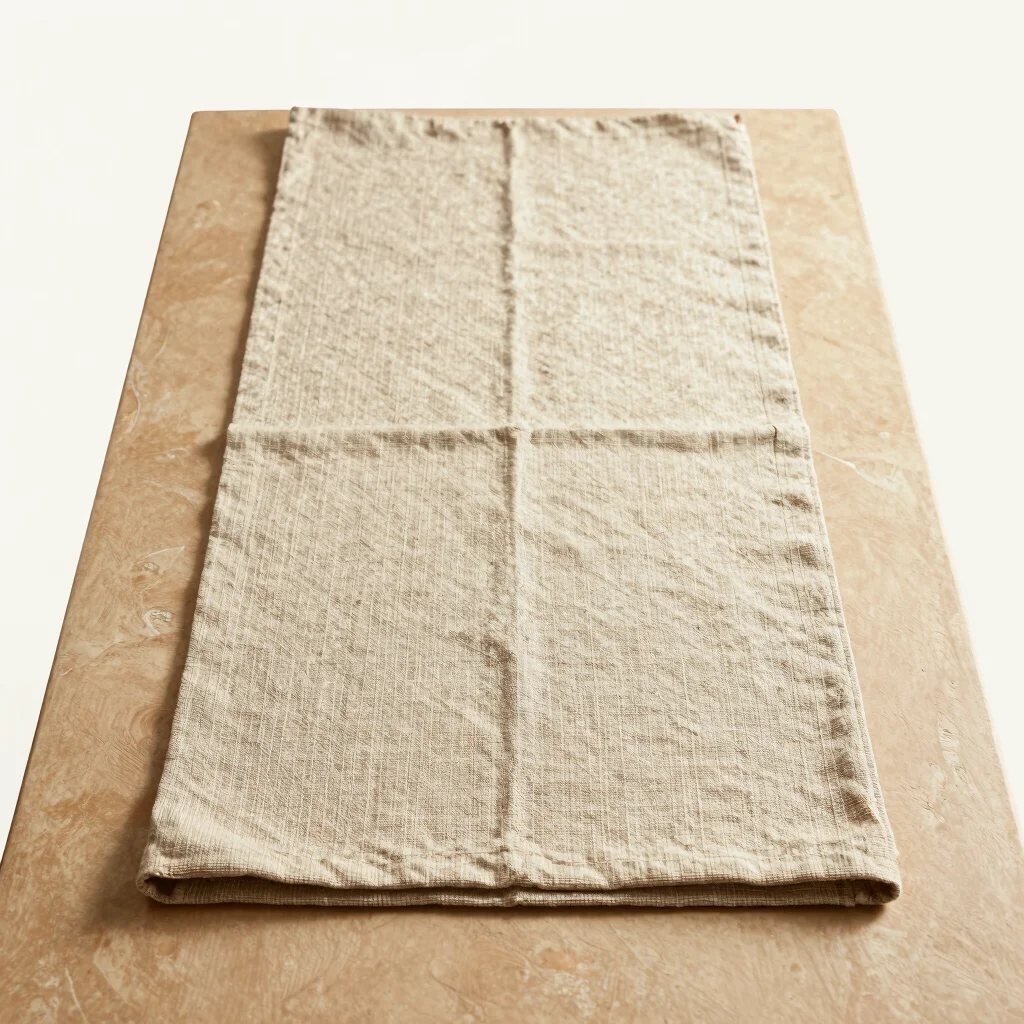 Woven Linen Blend Table Runner